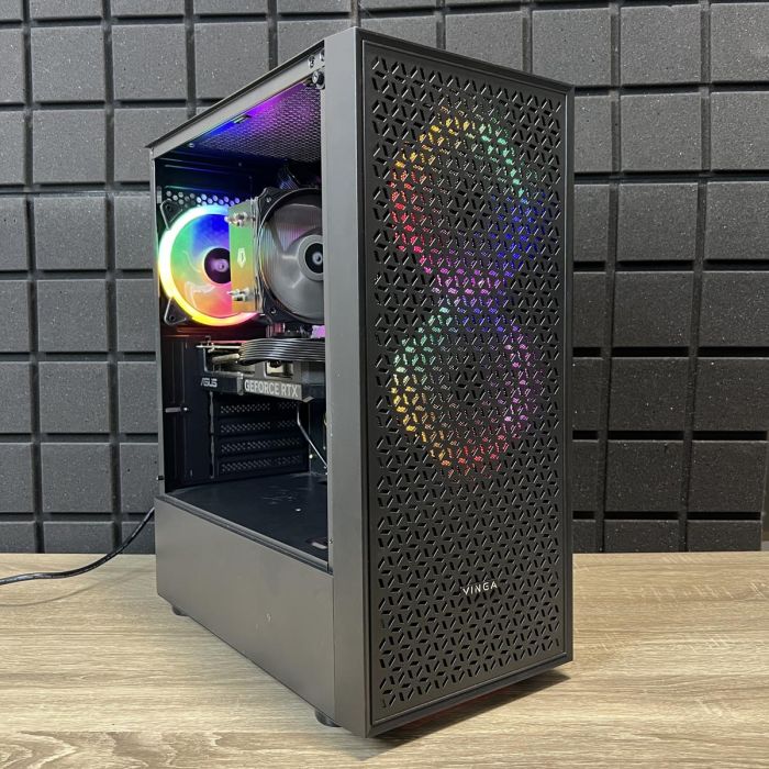 Ігровий ПК GOST i5-10400f/16GB/480SSD+500HDD/RTX4060 Б/В