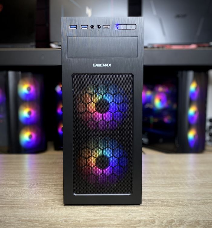 ПК I7-7700 16Gb 120SSD GTX1660 Super 500HDD 500W Б/В