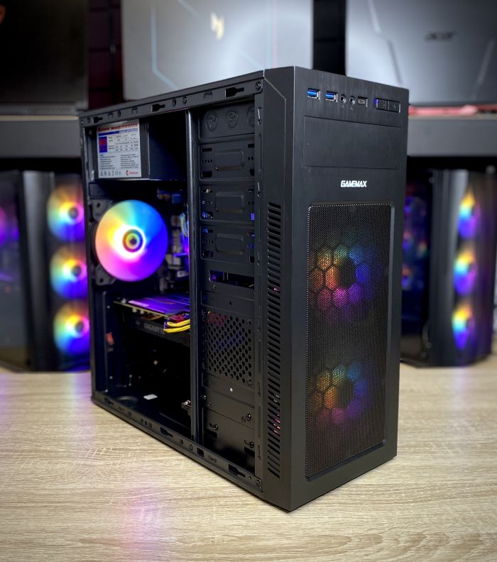 ПК I7-7700 16Gb 120SSD GTX1660 Super 500HDD 500W Б/В
