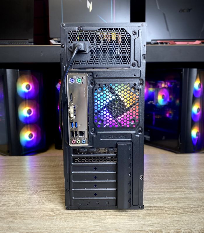 ПК I7-7700 16Gb 120SSD GTX1660 Super 500HDD 500W Б/В