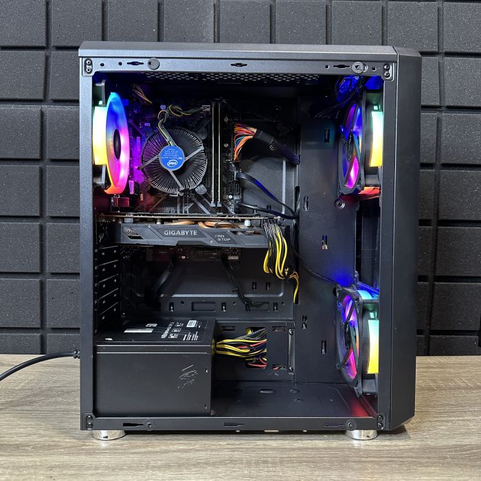 ПК 1stplayer F4 i3-9100f/16GB/480SSD/RX470-4GB Б/В