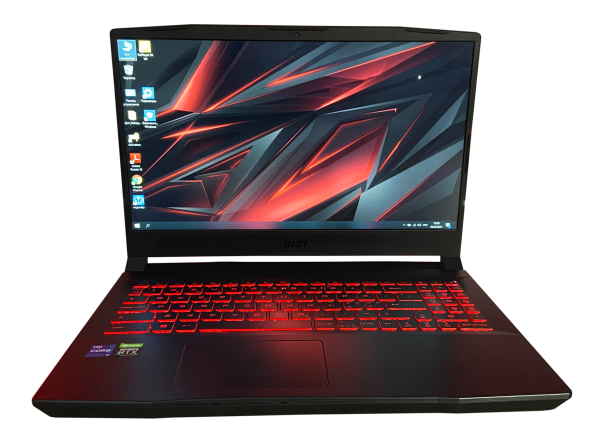 Ноутбук MSI Katana GF66 i7-11800H 16Gb 512Gb SSD RTX3060 - 85W Б\В