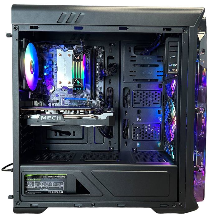 ПК Ryzen 7-2700 16GB 240SDD 1TB HDD RX 6600 GAMEMAX 600W