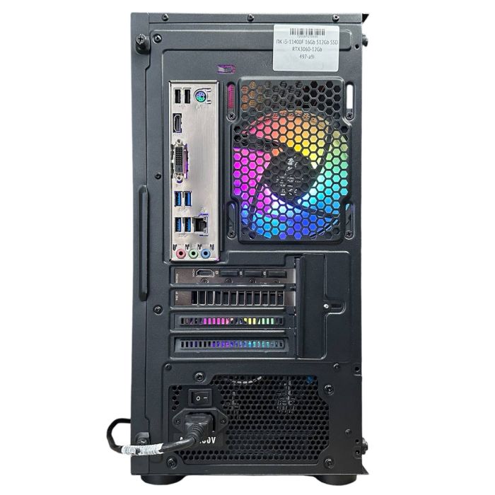ПК i5-11400F 16Gb 512Gb SSD RTX3060-12Gb